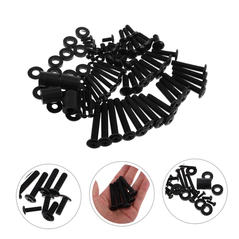 Zerodeko 88pcs Wall Mount Tv Bracket Screw Kit Screws for