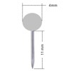 VAPKER 1/8 Inch Map Tacks Round Plastic Head Push Pins