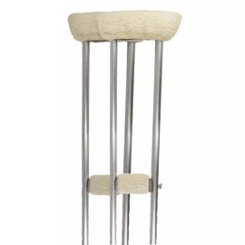 completemedical Soft n' Plush Comfort Crutch Fleece Covers Set