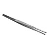 Hergom Silvery Pinza Disección 20cm Sin Dientes Instrumental Hergom Silvery