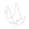Plate Stands for Display, 4 Inch Metal Holder Stand for