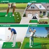 OYN Golf Hitting Mat, 5x4ft Artificial Golf Dual- Turf Practice