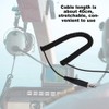 KIMISS DIY Replacement Cable Cord for Helicopter Headset Nexus U174