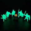 Generic Glowing Paladins & Magic Crystal Set - 6pcs 2ʺ