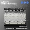 x XVX M67 Wireless 60% Percent Keyboard, QMK/VIA Topographic Gaming