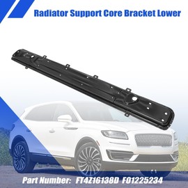 SecosAutoparts Lower Radiator Support Core Bracket, Compatible with Ford Edge Sport EdgeST Edge ST-Line 2015-2023, Compatible with Lincoln MKX Nautilus Selec 2016-2023 Replace FT4Z16138D, FO1225234
