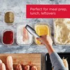Rubbermaid 10-Piece Brilliance Food Storage Containers with Lids for Lunch,