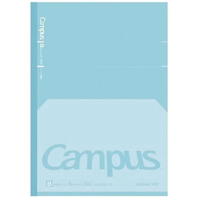 KOKUYO Campus Composition Kimochii Notebook, 1 Pack Feels Flat Semi-B5