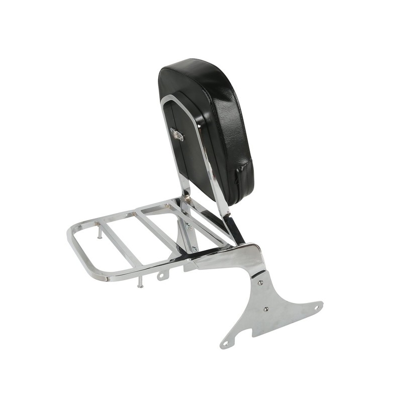 Backrest Detachable Sissy Bar W/Luggage Rack Backrest Compatible with Kawasaki
