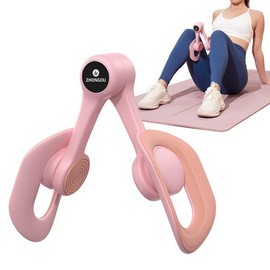 Thigh Master, Home Fitness Equipment, Workout Equipment for Arms, Inner Thigh Toners Master, Leg Exercise Equipment, Arm Trimmers, Christmas Gift - Color: Pink, Specification: one-size