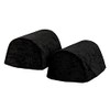Classic Home Store Crushed Velvet Chenille Pair of Standard Round