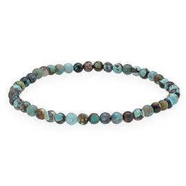 Lebensquelle Plus Mini ball bracelet, 4-5 mm, high-quality gemstone bracelet, Gemstone, rock crystal
