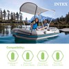 Intex Bimini Top Sun Shade Canopy Cover with Aluminum Frame