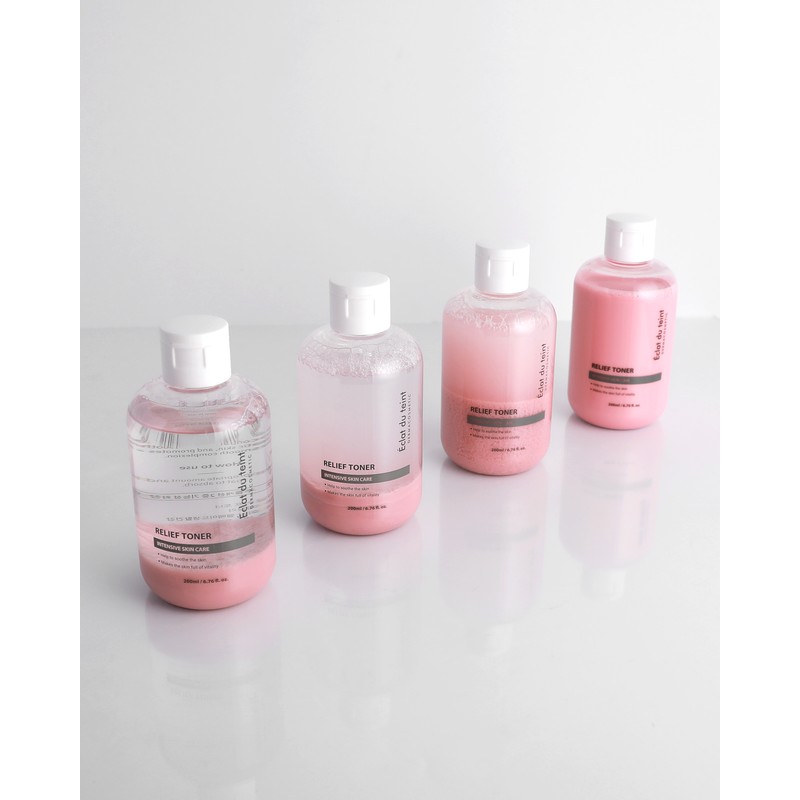 Eclat Dutan Relief Toner 200ml Sebum Control Millet Acne 💜Relief
