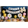 14. Set di palloncini per compleanno, con margherite, per 14
