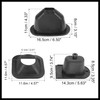 Hihaha Gear Lever and Handbrake Lever Gaiter Set for Land