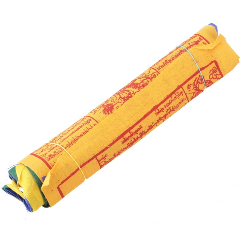 GURU SHOP Tibetan Prayer Flags 10 Flags 1.90 m Cotton