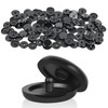 GOOACC 25Sets Universal Seat Belt Button Buckle Clip Stop Prevent