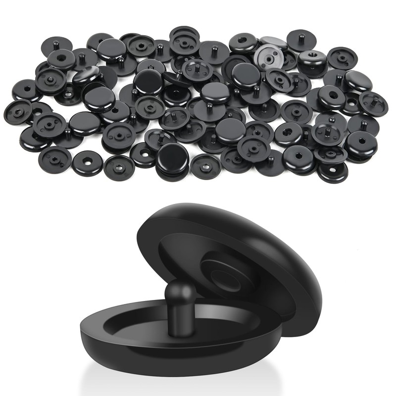 GOOACC 25Sets Universal Seat Belt Button Buckle Clip Stop Prevent
