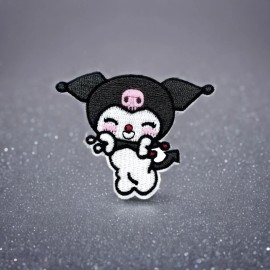 Sanrio Sticker Patch - Kuromi Happy, Kawaii Stickers Patches 2” - US SELLER