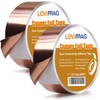 LOVIMAG Copper Foil Tape (1inch X 66 FT X 2)