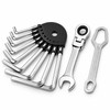 12-Piece Chrome Vanadium Steel Combination Wrench Set – Rust-Resistant Hand