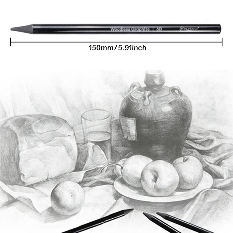 MINIEASE Charcoal Pencils For Drawing Perfect For Beginners, Professionals And