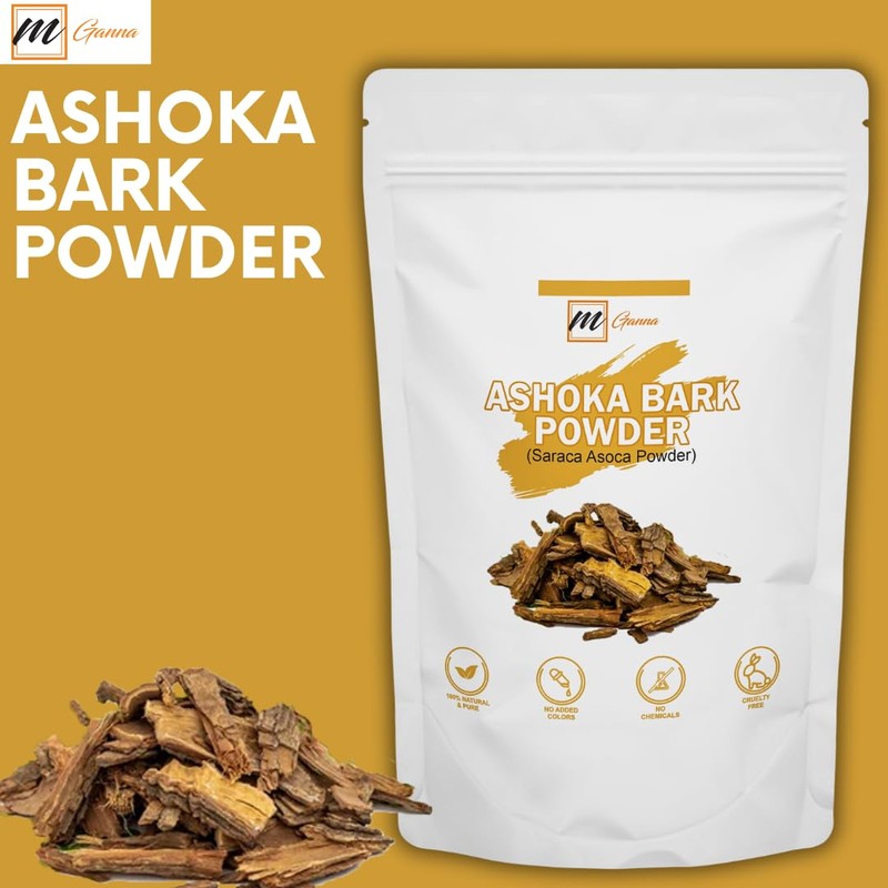 100% Natural Ashoka Bark/Saraca Asoca Powder for Health and Skin