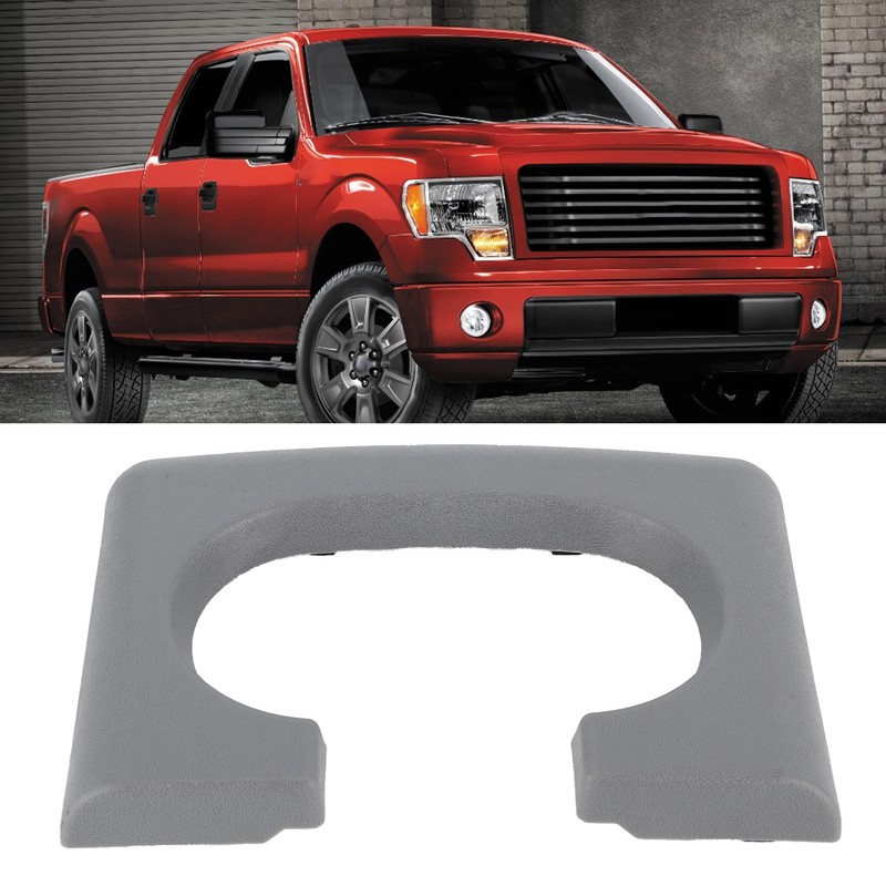 Center Console Cup Holder Pad Armrest Lid Cover Gray Fit