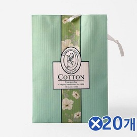 Refreshing paper air freshener 10g-cotton x 20pcs interior decoration gift