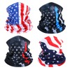 4-Pack Summer Neck Gaiters - UV Sun Protection Mask for