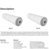 Lemoy Reverse Osmosis Flow Restrictor with Quick Connect Fitting, 50
