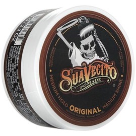 Suavecito Pomade Original Cera Para Cabello de Fijacion Media Brillo Medio Para Todo Tipo de Cabello 65g