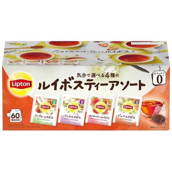 Lipton Rooibos Tea Assortment, 60 Bags