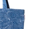 PANASIAM Cotton Jute Bag in Various Colours, ocean