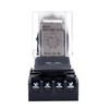 TWTADE/JTX-2C, MK2P-I DPDT Power Relay with Plug-in Terminal Socket Base,