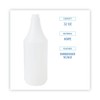 Boardwalk 00032 32 oz. Embossed Spray Bottle - Clear (24/Ct)
