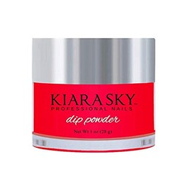 Kiara Sky Nail Dipping Powder Glow Collection 1 oz. (Red Hot Glo)
