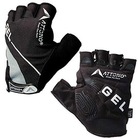 ATTONO Gel Cycling Gloves Mountain Bike Gloves with Gel Padding - Size 10