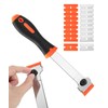 Bates- Long Handle Razor Blade Scraper, Razor Scraper with Extra