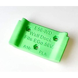 EGo 56V Battery Holder, Mount, Store, Wall Dock, lawnmower USA -2 PACK- PN E56-WDx2