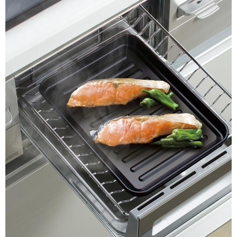 Ishigaki Delish Life 4458 Grill Plate, M, 9.8 x 7.1