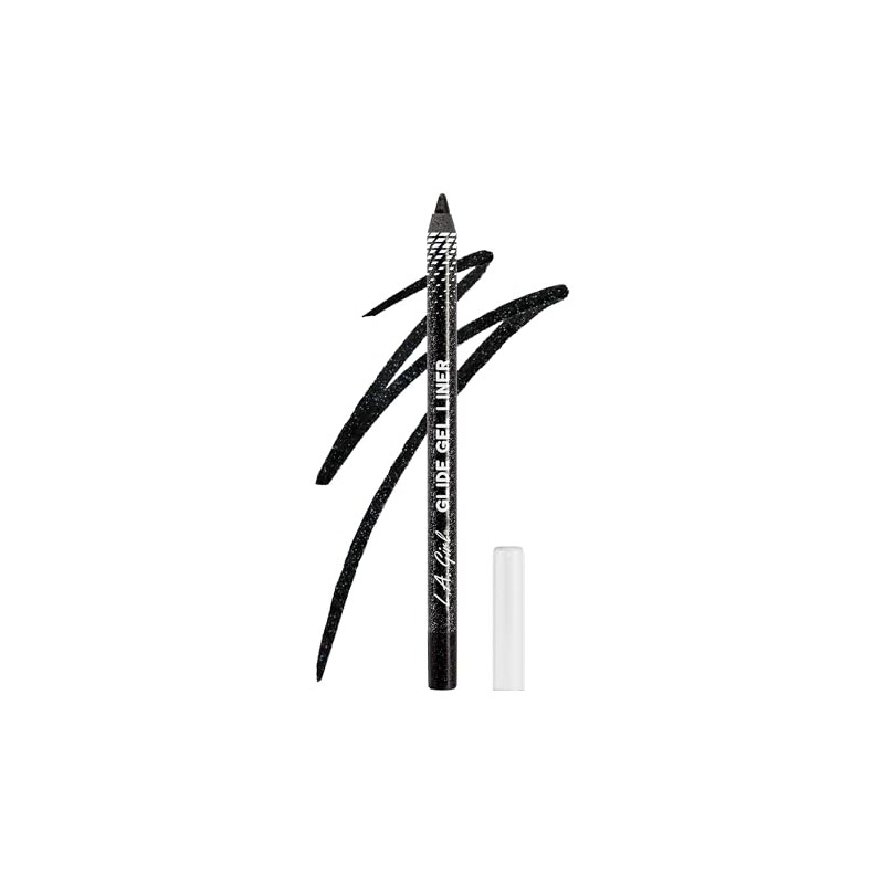 L.A. Girl Gel Glide Eyeliner Pencil, Black Magic GP632
