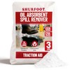 SHURFOOT 3lb Non-Slip Oil Absorbent - Provides Ice Traction &