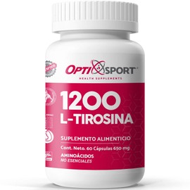 L-Tirosina 1200 con 60 caps.