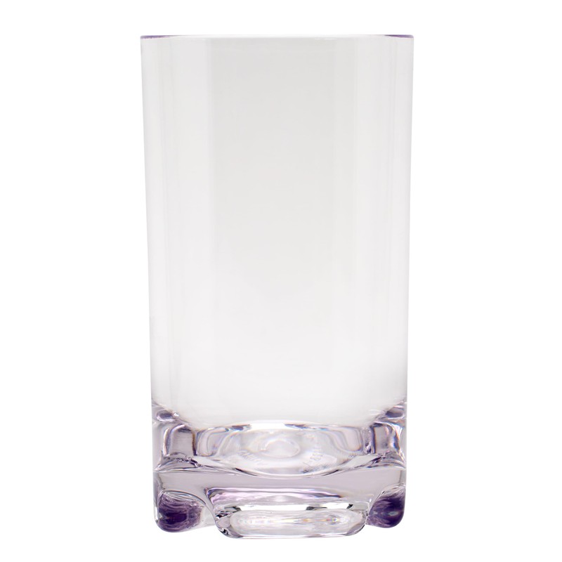 G.E.T Shatterproof Beverage Glass/Highball, 14 Ounce, BPA Free (Set of