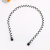 Wave spring headband face wash wire metal makeup / 웨이브 스프링 머리띠 세안 와이어 메탈 메이크업