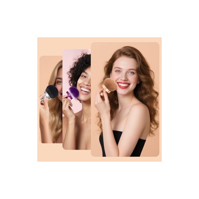 Brocha De Maquillaje Corporal Extragrande Para Autobronceador, Maquillaje De Piernas