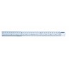 INSIZE 7110-1200 Steel Rule, 48"/1200 mm, Graduation 1/64", 1/32", 1/16",