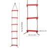 SixSection Children Climbing Ladder SingleEnd Rope Climb Ladders Toy Outdoor